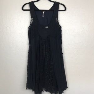 Free People embroidered sleeveless tunic